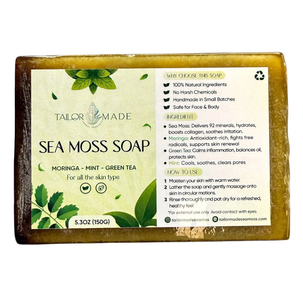 Herbal soap