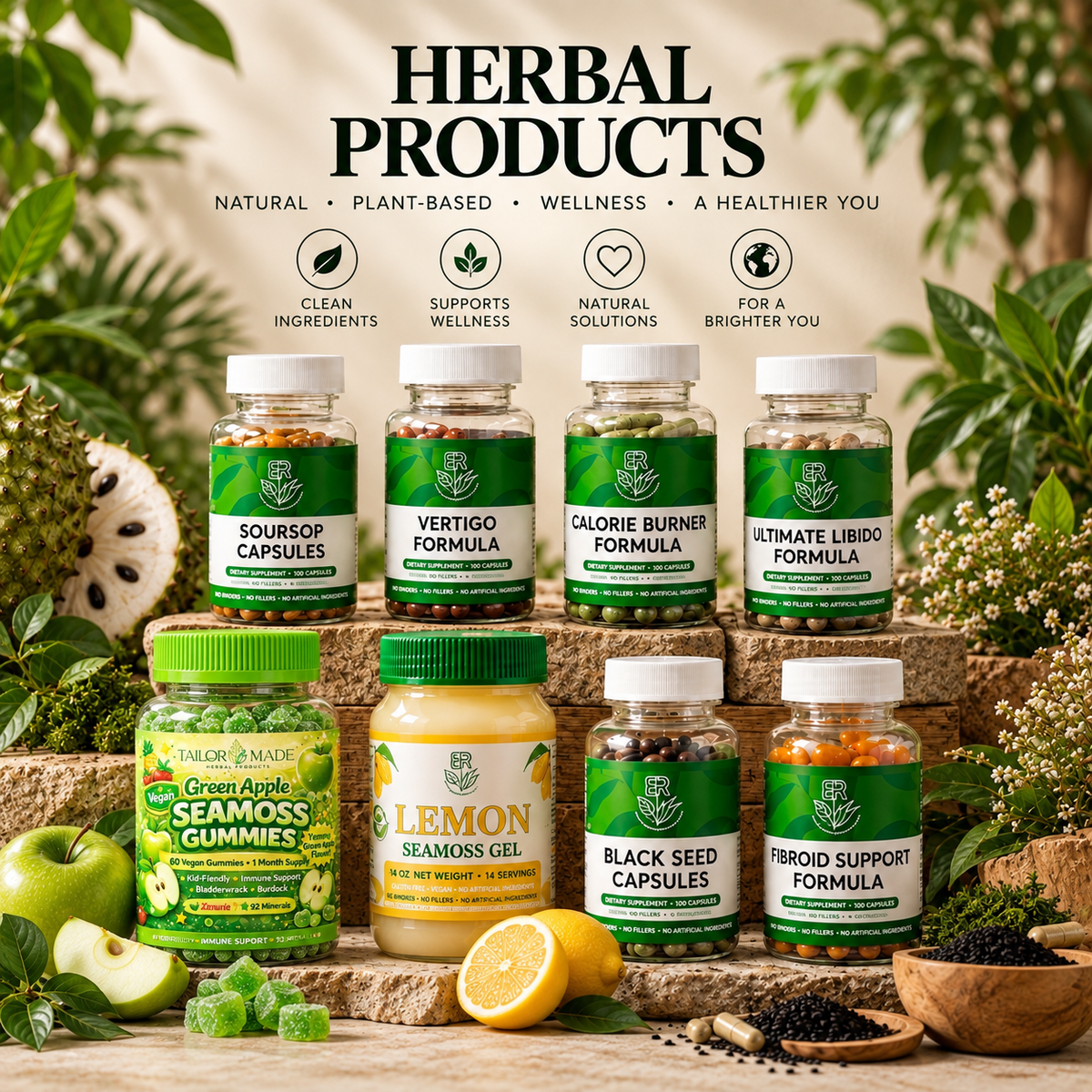 HERBAL PRODUCTS - Tailor Made Herbal Products