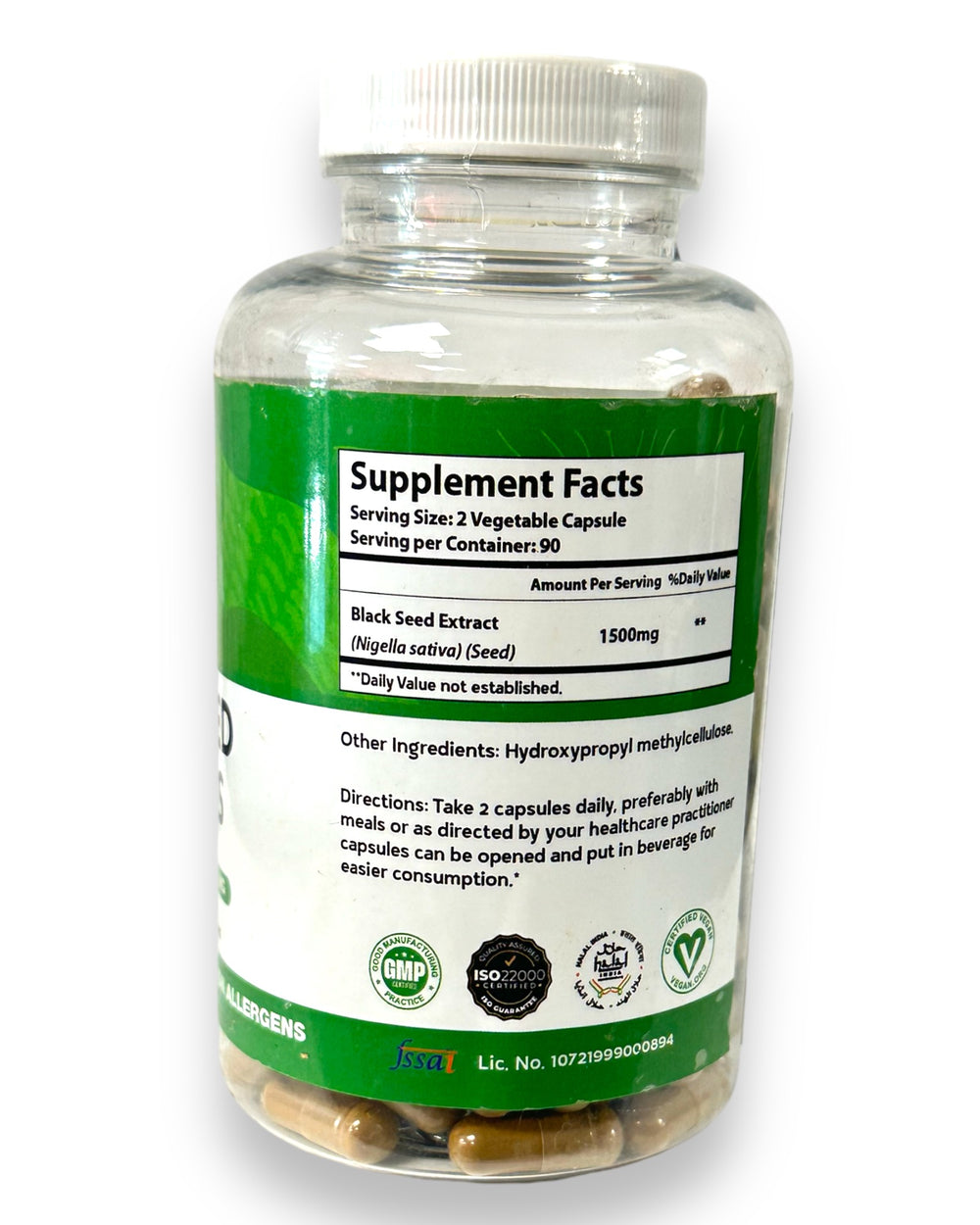 Blackseed capsules