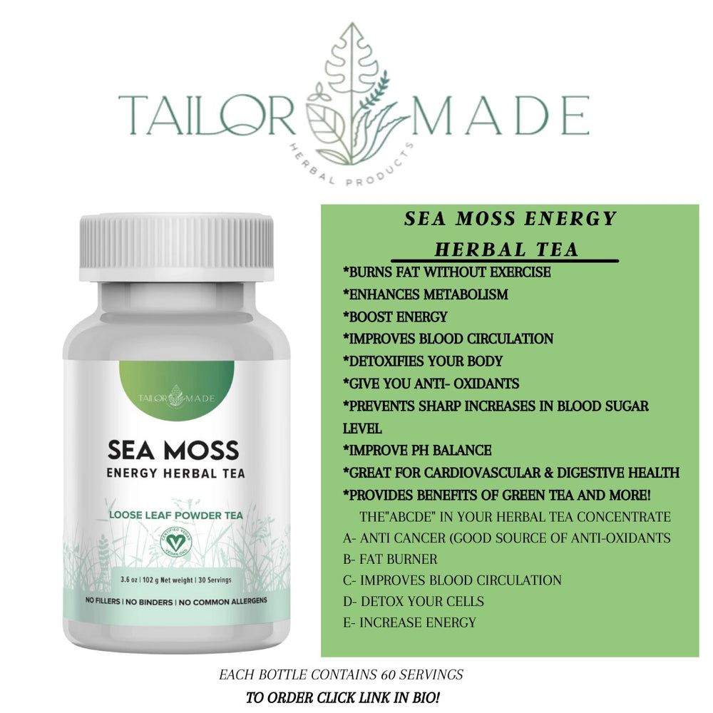Seamoss Energy Tea