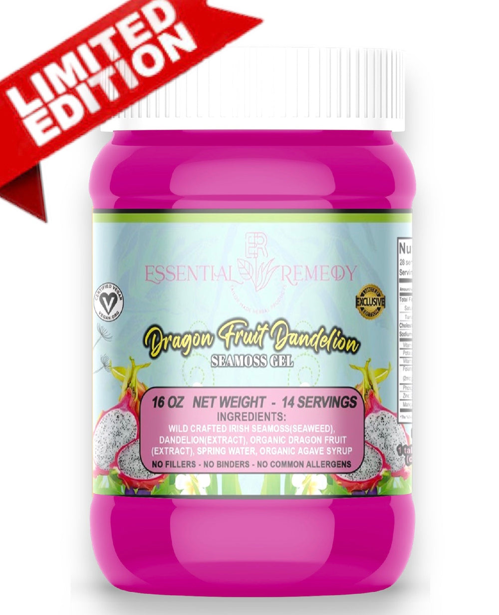 Dragon Fruit Dandelion Seamoss Gel
