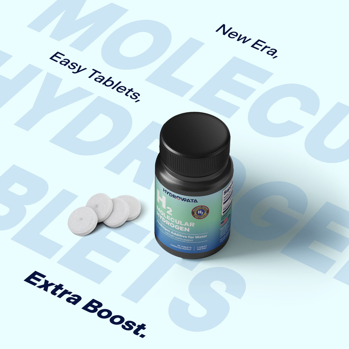 HydroWata™ | Hydrogen Water Tablets 90 Servings