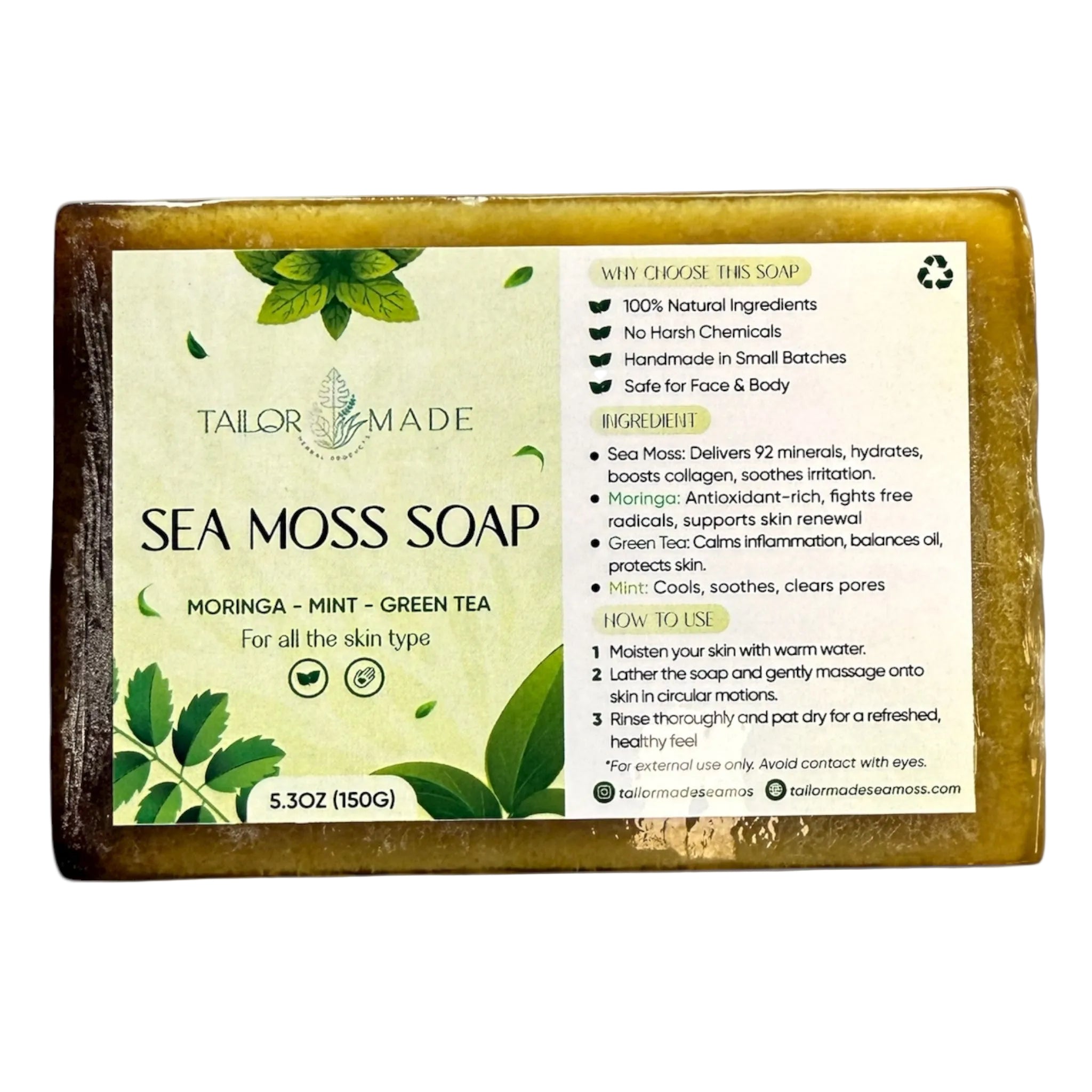 Herbal soap