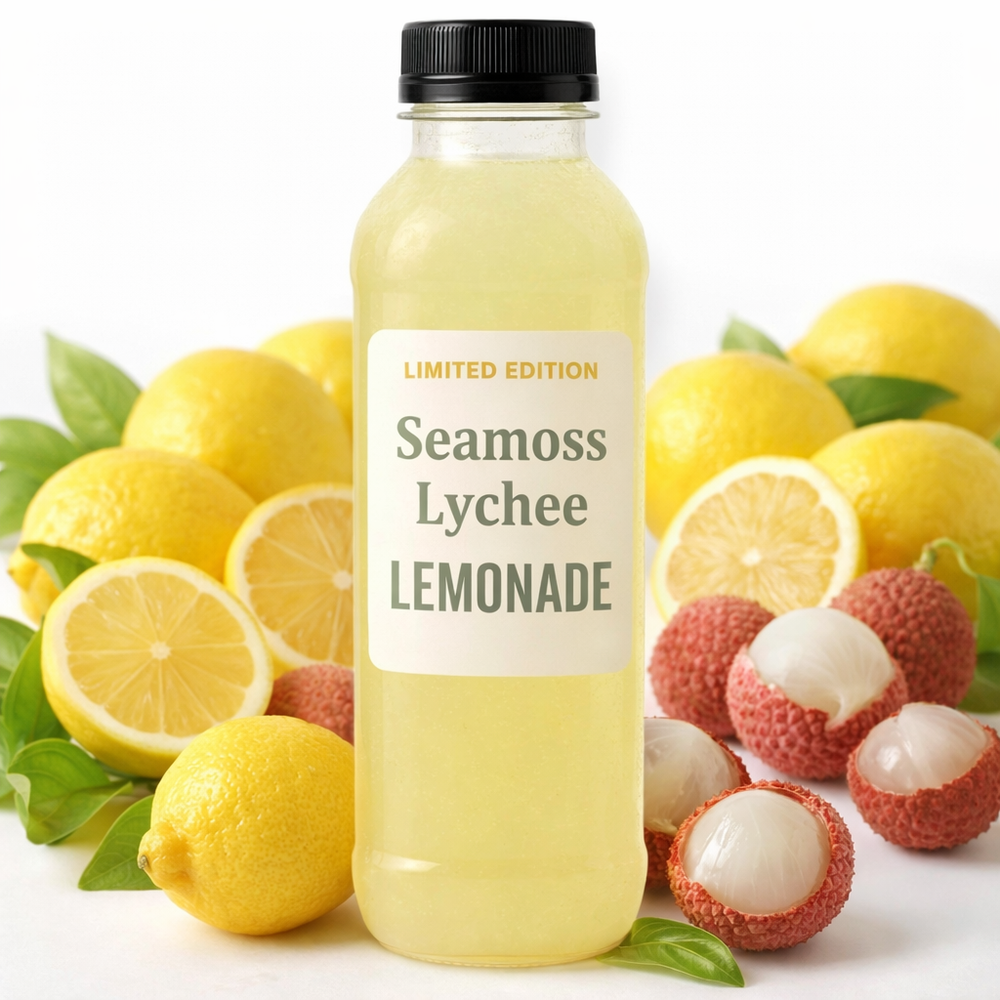 12pk. Lychee Seamoss Lemonade