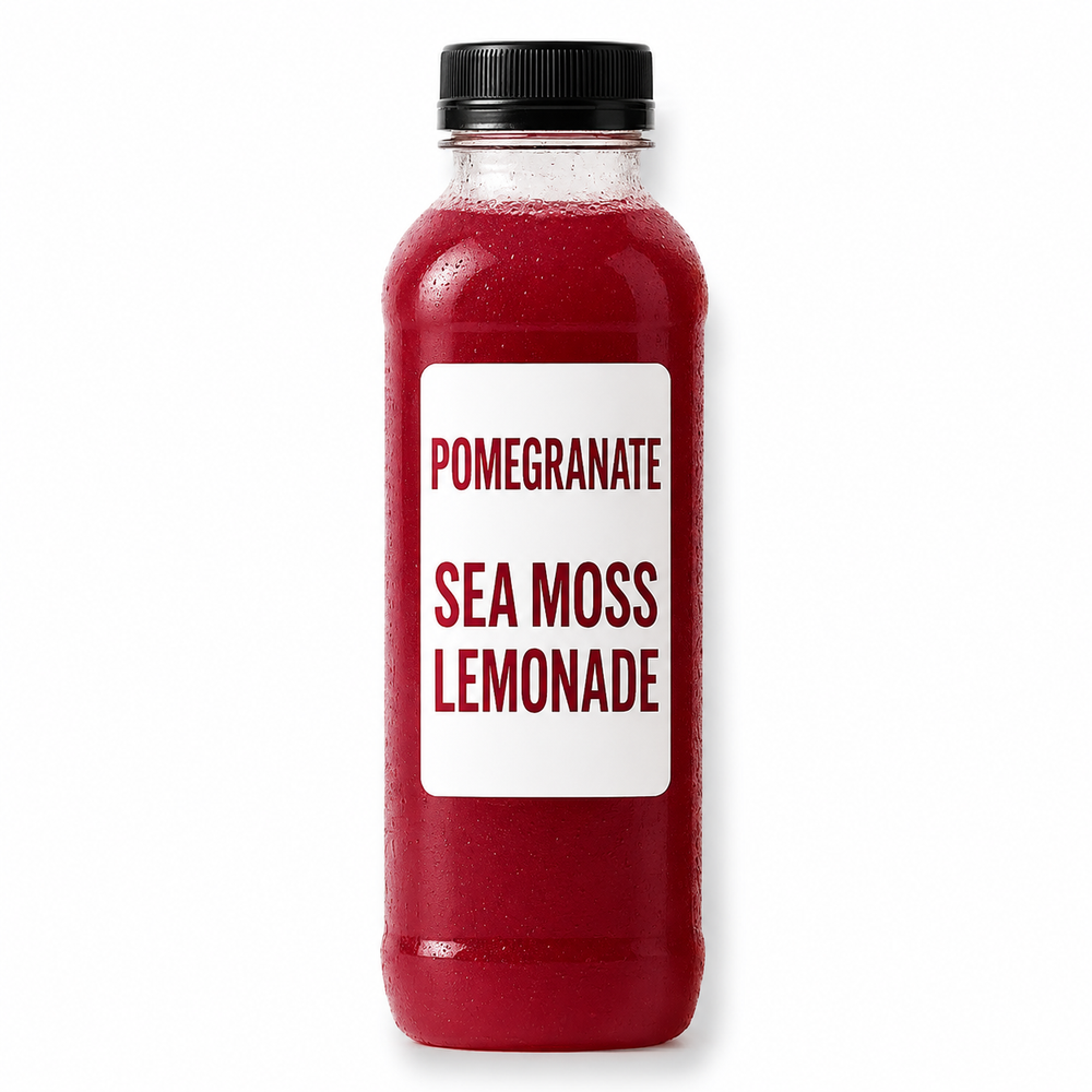 12pk. Pomegranate Seamoss Lemonade