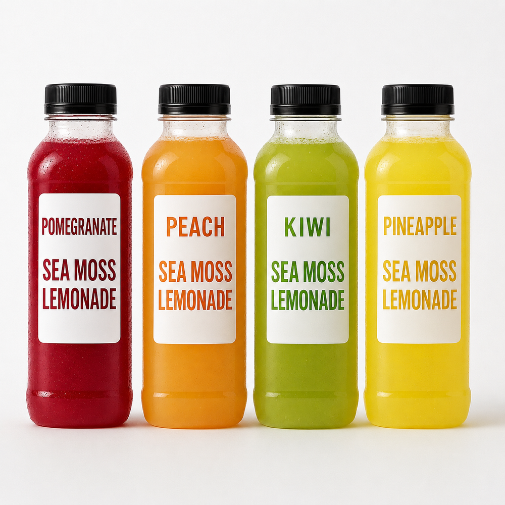 12pk. Variety Seamoss Lemonade