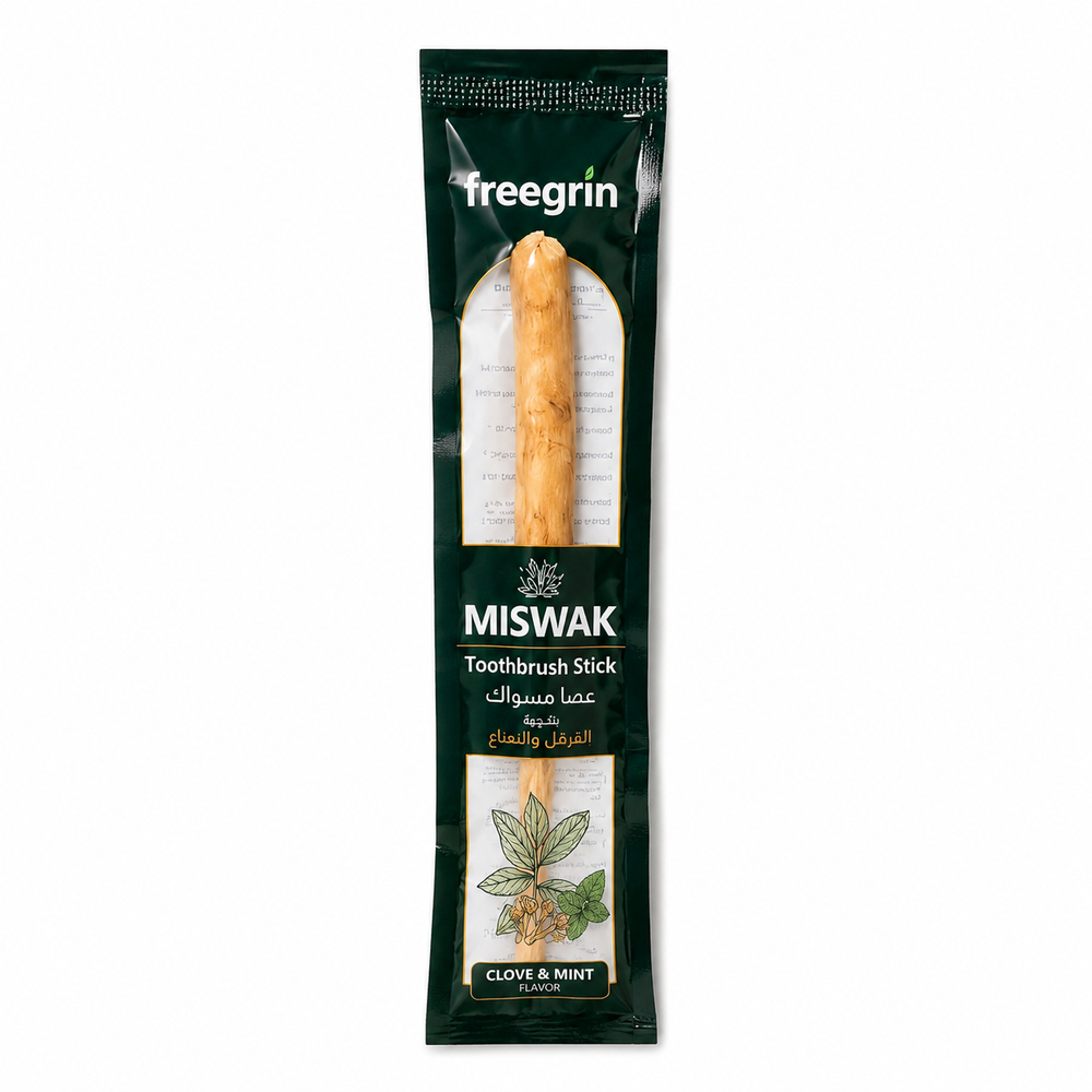Miswak Toothbrush clove/mint flavor